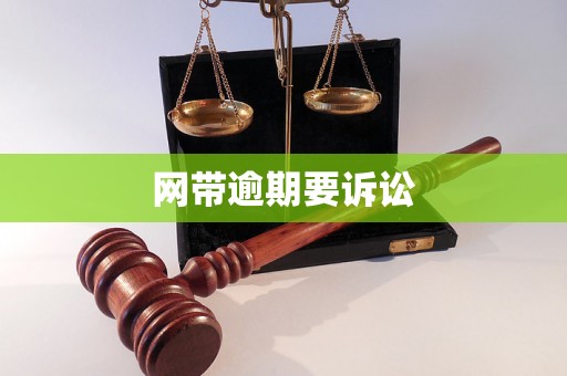 网带逾期要诉讼