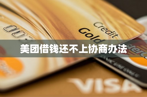 美团借钱还不上协商办法