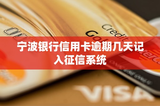 寧波銀行信用卡逾期幾天記入征信系統(tǒng)