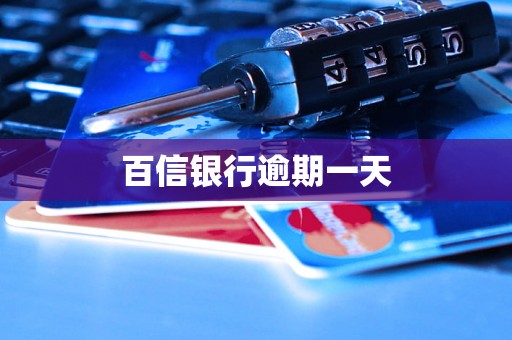 百信银行逾期一天 百信银行逾期一天