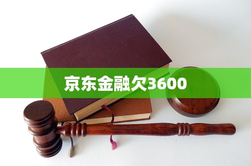 京東金融欠3600