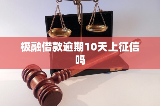极融借款逾期10天上征信吗