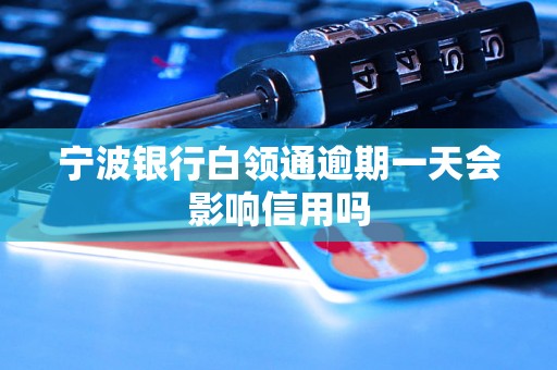 宁波银行白领通逾期一天会影响信用吗