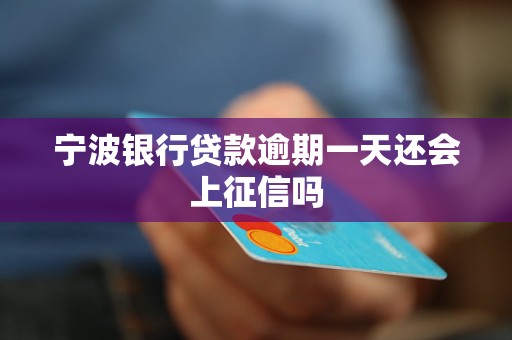 寧波銀行貸款逾期一天還會上征信嗎