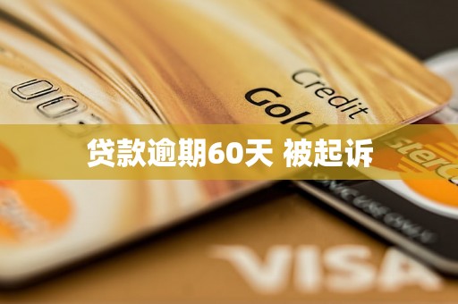 贷款逾期60天 被起诉