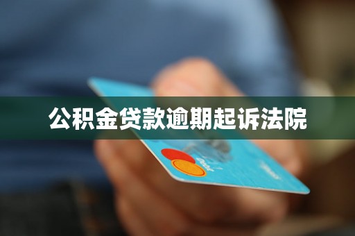 公积金贷款逾期起诉法院