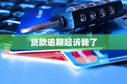 贷款逾期起诉我了
