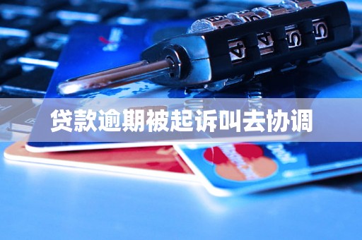 贷款逾期被起诉叫去协调