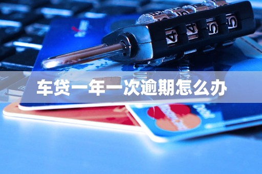 车贷一年一次逾期怎么办 车贷一年一次逾期怎么办
