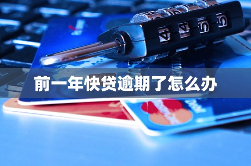 前一年快贷逾期了怎么办