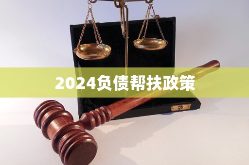 2024負(fù)債幫扶政策