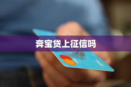 奔宝贷上征信吗