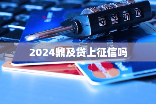 2024鼎及貸上征信嗎