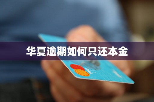 华夏逾期如何只还本金