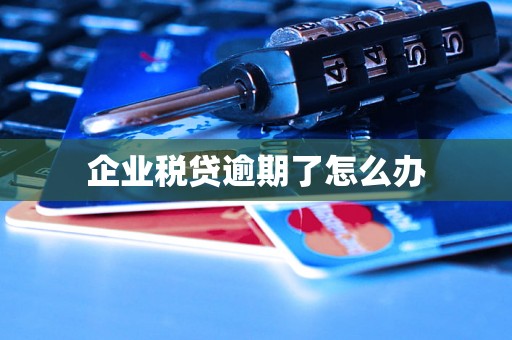企业税贷逾期了怎么办 企业税贷逾期了怎么办