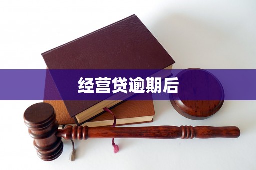 经营贷逾期后