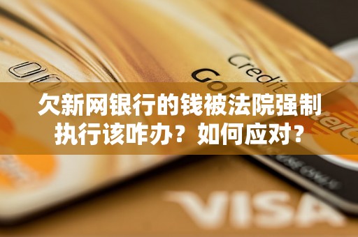 欠新网银行的钱被法院强制执行该咋办？如何应对？