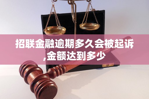 招聯金融逾期多久會被起訴,金額達到多少