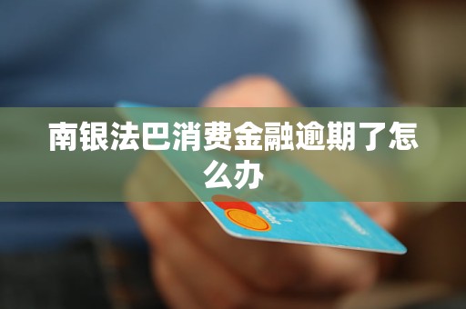 南銀法巴消費金融逾期了怎么辦