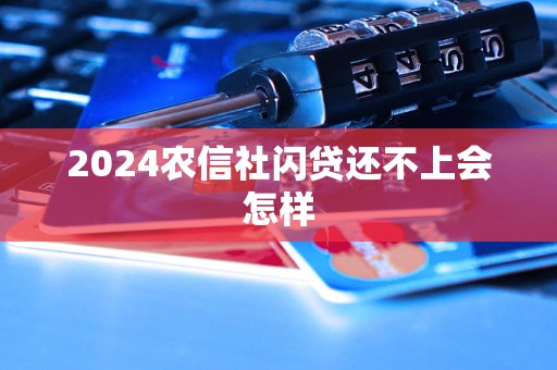 2024農(nóng)信社閃貸還不上會(huì)怎樣