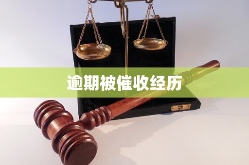 逾期被催收經(jīng)歷