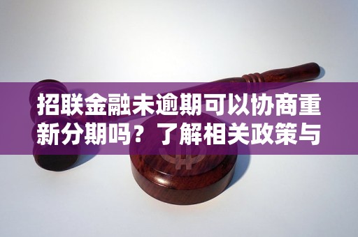 招聯(lián)金融未逾期可以協(xié)商重新分期嗎？了解相關(guān)政策與流程