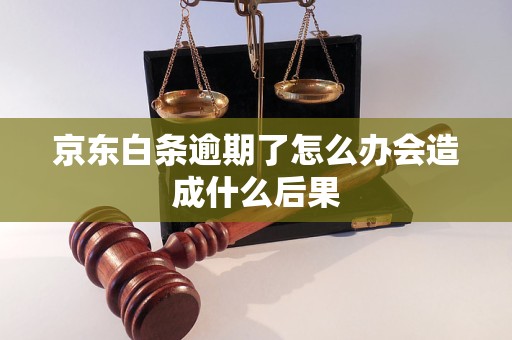 京東白條逾期了怎么辦會造成什么后果