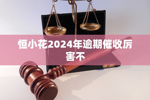 恒小花2024年逾期催收厲害不