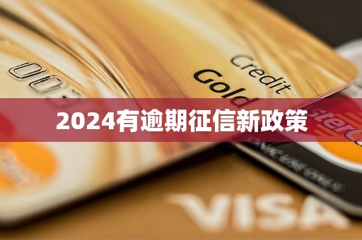 2024有逾期征信新政策