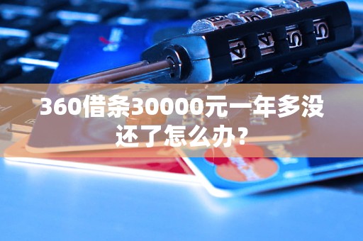 360借條30000元一年多沒還了怎么辦？