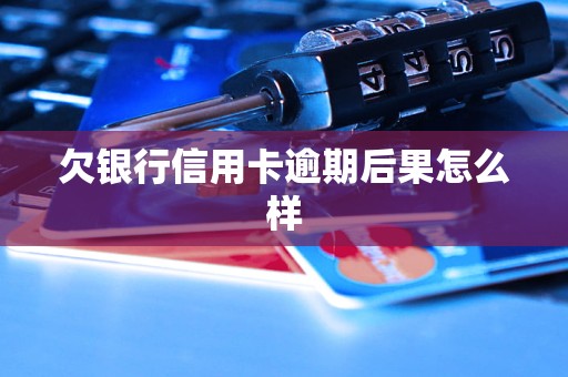 欠銀行信用卡逾期后果怎么樣