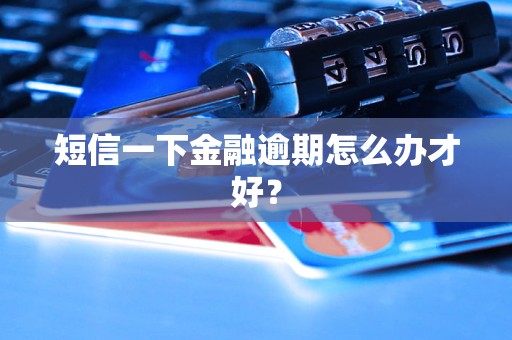 短信一下金融逾期怎么辦才好？