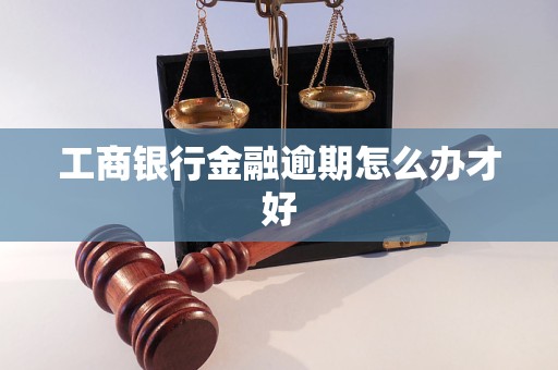 工商銀行金融逾期怎么辦才好