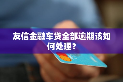 友信金融車貸全部逾期該如何處理？