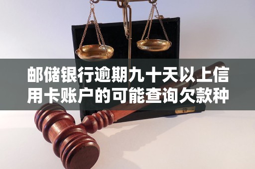 郵儲銀行逾期九十天以上信用卡賬戶的可能查詢欠款種類