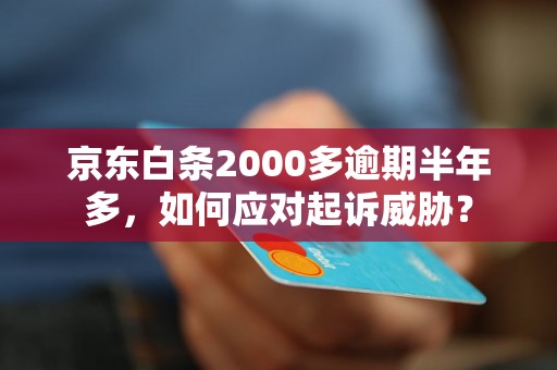 京东白条2000多逾期半年多，如何应对起诉威胁？