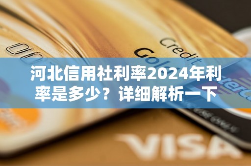 河北信用社利率2024年利率是多少？详细解析一下