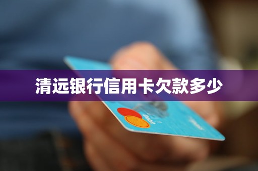 清遠(yuǎn)銀行信用卡欠款多少