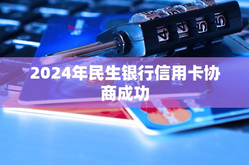 2024年民生銀行信用卡協(xié)商成功