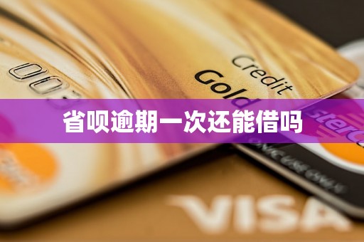 省呗逾期一次还能借吗