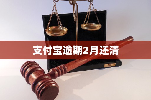 支付寶逾期2月還清