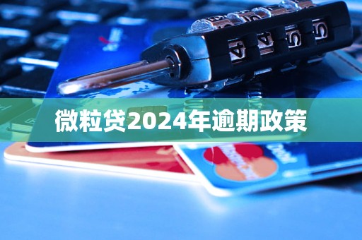 微粒貸2024年逾期政策