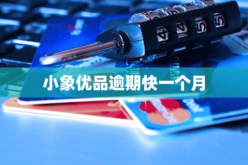 小象优品逾期快一个月