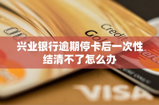 興業(yè)銀行逾期停卡后一次性結(jié)清不了怎么辦