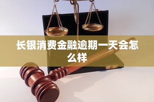 長銀消費(fèi)金融逾期一天會(huì)怎么樣