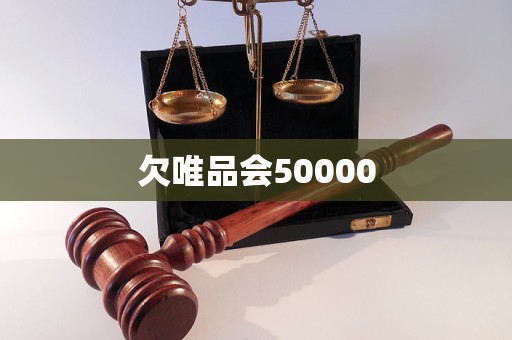 欠唯品會50000