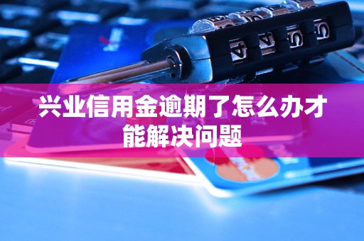 興業(yè)信用金逾期了怎么辦才能解決問題