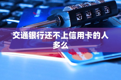 交通銀行還不上信用卡的人多么