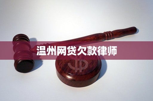 溫州網(wǎng)貸欠款律師