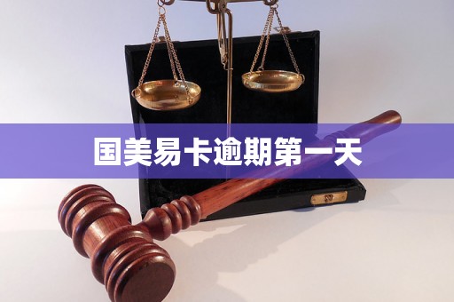 国美易卡逾期第一天
